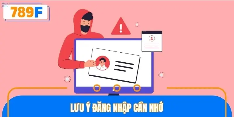 Lưu ý đăng nhập cần nhớ