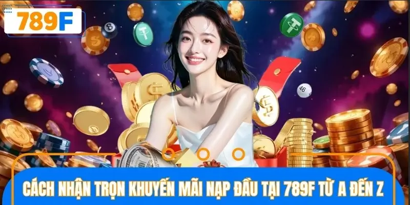 Cách nhận trọn khuyến mãi nạp đầu tại 789F từ A đến Z